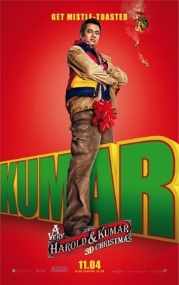 A Very Harold & Kumar Christmas Poster with Hanger