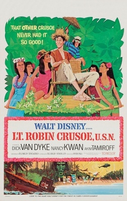 Lt. Robin Crusoe, U.S.N. Poster with Hanger