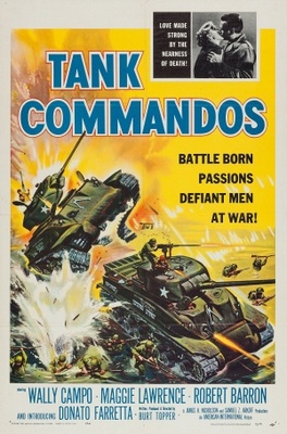 Tank Commandos Wooden Framed Poster