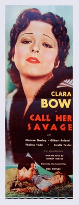 Call Her Savage Wooden Framed Poster