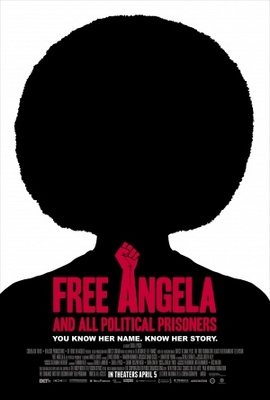 Free Angela & All Political Prisoners Canvas Poster