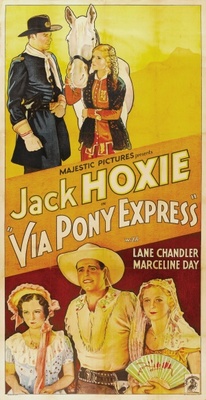 Via Pony Express Poster with Hanger