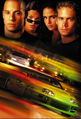 The Fast and the Furious Poster with Hanger