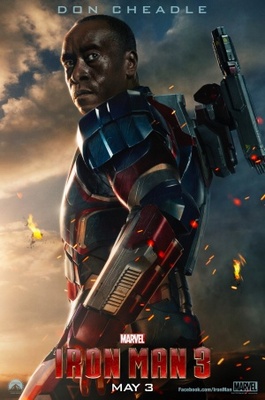 Iron Man 3 Wooden Framed Poster