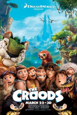 The Croods Wooden Framed Poster