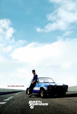 Fast & Furious 6 Poster with Hanger