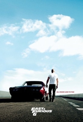 Fast & Furious 6 Wooden Framed Poster