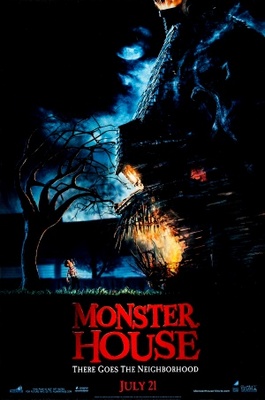 Monster House Metal Framed Poster