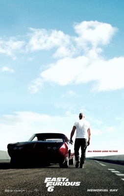Fast & Furious 6 Metal Framed Poster