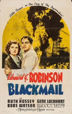 Blackmail Metal Framed Poster