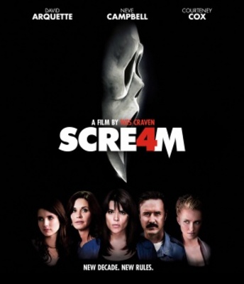 Scream 4 Wooden Framed Poster