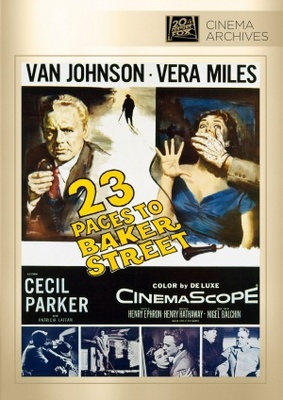23 Paces to Baker Street Canvas Poster