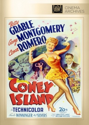 Coney Island Wooden Framed Poster