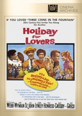 Holiday for Lovers Wooden Framed Poster