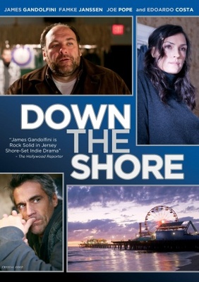 Down the Shore Poster with Hanger