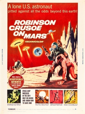 Robinson Crusoe on Mars tote bag