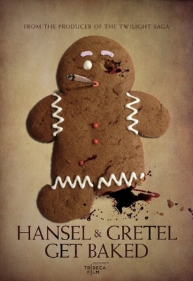 Hansel & Gretel Get Baked Wooden Framed Poster