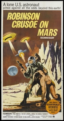 Robinson Crusoe on Mars Wooden Framed Poster