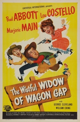 The Wistful Widow of Wagon Gap Wooden Framed Poster