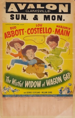 The Wistful Widow of Wagon Gap pillow