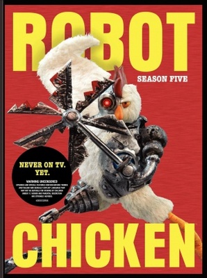 Robot Chicken Metal Framed Poster