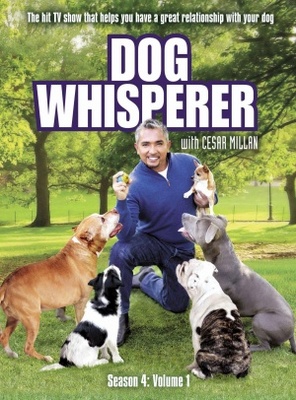 Dog Whisperer with Cesar Millan Wooden Framed Poster