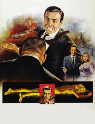 Goldfinger Wooden Framed Poster