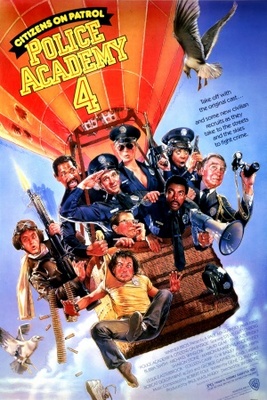 Police Academy 4: Citizens on Patrol Wooden Framed Poster