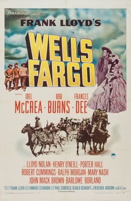 Wells Fargo Poster with Hanger