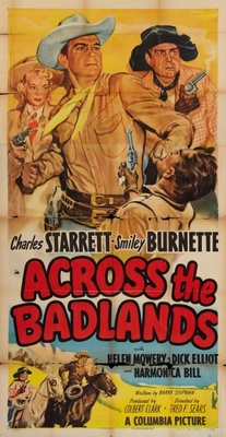 Across the Badlands Poster with Hanger