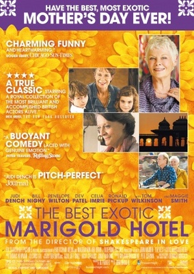 The Best Exotic Marigold Hotel Metal Framed Poster