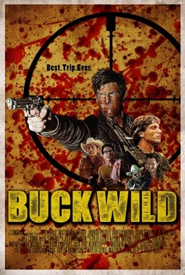 Buck Wild Wooden Framed Poster