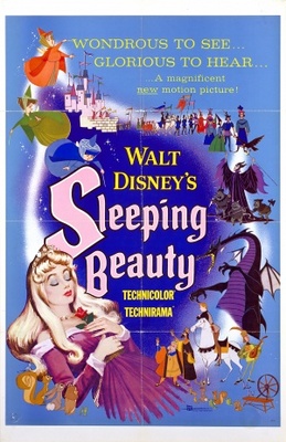 Sleeping Beauty Poster with Hanger