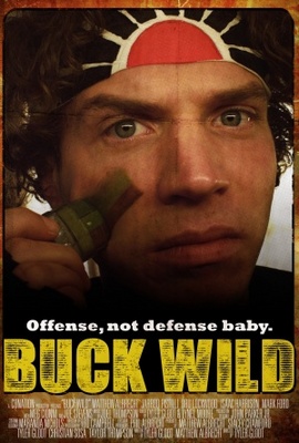 Buck Wild Wooden Framed Poster