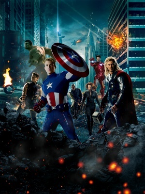 The Avengers Poster with Hanger