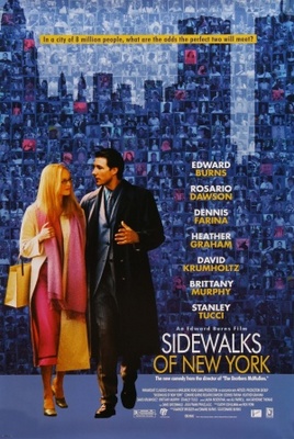 Sidewalks Of New York Canvas Poster