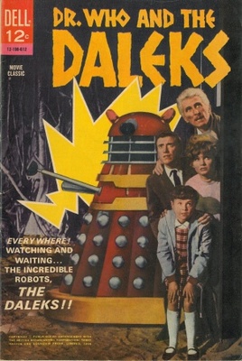Dr. Who and the Daleks Canvas Poster