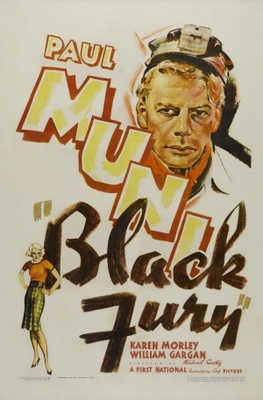 Black Fury Metal Framed Poster