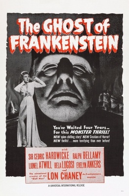 The Ghost of Frankenstein Wooden Framed Poster