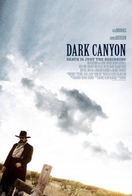 Dark Canyon Canvas Poster