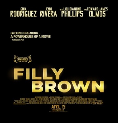 Filly Brown Metal Framed Poster