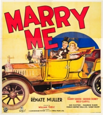 Marry Me Canvas Poster
