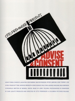 Advise & Consent poster