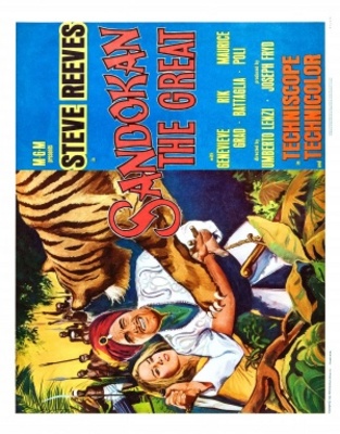 Sandokan, la tigre di Mompracem Canvas Poster