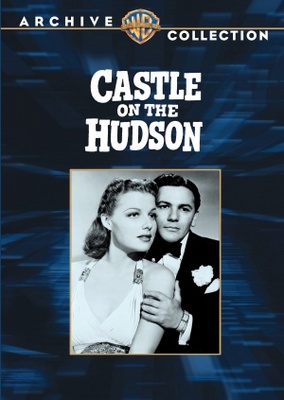 Castle on the Hudson Wooden Framed Poster