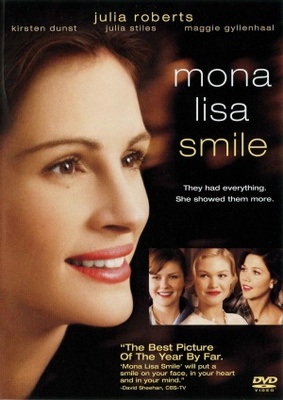 Mona Lisa Smile Wooden Framed Poster