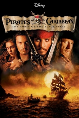 Pirates of the Caribbean: The Curse of the Black Pearl Metal Framed Poster