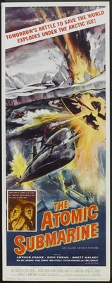 The Atomic Submarine Metal Framed Poster
