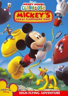 Mickey's Great Clubhouse Hunt Wooden Framed Poster