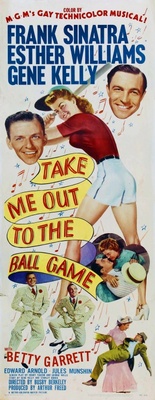 Take Me Out to the Ball Game Wood Print